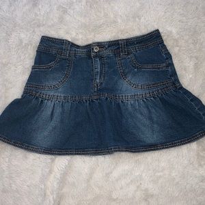 Vintage jean skirt
